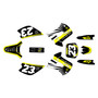 kawasaki kx100u graphics kit 2001-2013 fh series yellow