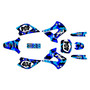kawasaki kx100u graphics kit 2001-2013 invasion series blue