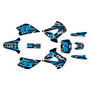 kawasaki kx100u graphics kit 2001-2013 prime series cyan