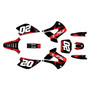 kawasaki kx100u graphics kit 2001-2013 spear series red
