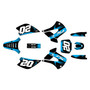 kawasaki kx85u graphics kit 2001-2013 spear series cyan