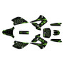 kawasaki kx85u graphics kit 2001-2013 twitch series green