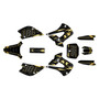 kawasaki kx85u graphics kit 2001-2013 twitch series gold