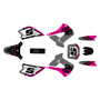 kawasaki kx85u graphics kit 2001-2013 venom series magenta