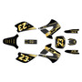 kawasaki kx100u graphics kit 2001-2013 viper series gold