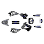 kawasaki kx80 graphics kit 1998-2004 cyberware series blue