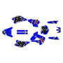 kawasaki kx80 graphics kit 1998-2004 predator series blue