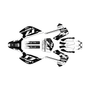 kawasaki kx85 graphics kit 2001-2013 axis series white