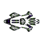 kawasaki kx85 graphics kit 2001-2013 core series purple-shift