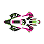 kawasaki kx100 graphics kit 2001-2013 axis series magenta