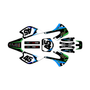 kawasaki kx85 graphics kit 2001-2013 division series green