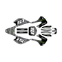 kawasaki kx100 graphics kit 2001-2013 cyberware series green