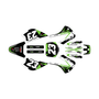 kawasaki kx85 graphics kit 2001-2013 evader series green