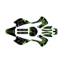 kawasaki kx85 graphics kit 2001-2013 evader series green-shift