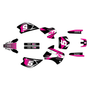 kawasaki kx80 graphics kit 1998-2004 turbo series magenta