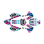 kawasaki kx100 graphics kit 2001-2013 invasion series pink