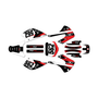 kawasaki kx85 graphics kit 2001-2013 quantum series red