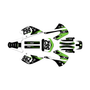 kawasaki kx100 graphics kit 2001-2013 quantum series green