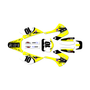 kawasaki kx85 graphics kit 2001-2013 speed series yellow