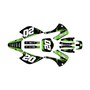 kawasaki kx100 graphics kit 2001-2013 spear series green
