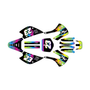 kawasaki kx100 graphics kit 2001-2013 splash series rainbow