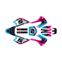 kawasaki kx85 graphics kit 2001-2013 venom series magenta