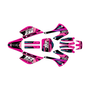 kawasaki kx100 graphics kit 2001-2013 warrior series magenta
