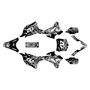 kawasaki kx85 graphics kit 2014-2021 core series white