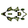 kawasaki kx85 graphics kit 2014-2021 core series gold