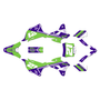 kawasaki kx85 graphics kit 2014-2021 enigma series purple-shift