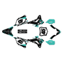 kawasaki kx100 graphics kit 2014-2021 division series teal