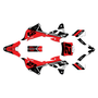 kawasaki kx100 graphics kit 2014-2021 enigma series red