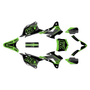 kawasaki kx100 graphics kit 2014-2021 evader series green-shift