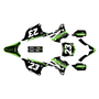 kawasaki kx85 graphics kit 2014-2021 fh series green
