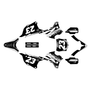 kawasaki kx100 graphics kit 2014-2021 fh series white