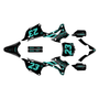 kawasaki kx100 graphics kit 2014-2021 fh series teal-shift