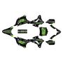 kawasaki kx100 graphics kit 2014-2021 lethal series green-shift