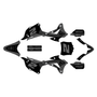 kawasaki kx100 graphics kit 2014-2021 lightning series smoke