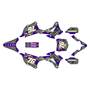 kawasaki kx100 graphics kit 2014-2021 lunatic series purple