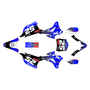 kawasaki kx85 graphics kit 2014-2021 ominous series blue