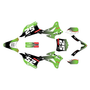 kawasaki kx85 graphics kit 2014-2021 ominous series green