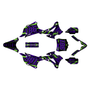 kawasaki kx85 graphics kit 2014-2021 twitch series purple