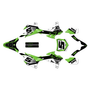 kawasaki kx100 graphics kit 2014-2021 venom series green