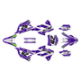 kawasaki kx85 graphics kit 2022-2025 lethal series purple