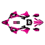kawasaki kx85 graphics kit 2022-2025 night series magenta