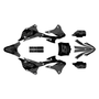 kawasaki kx85 graphics kit 2022-2025 night series smoke