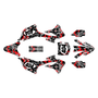 kawasaki kx112 graphics kit 2022-2025 invasion series red