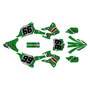 kawasaki kx85 graphics kit 2022-2025 predator series green
