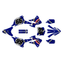 kawasaki kx85 graphics kit 2022-2025 predator series blue