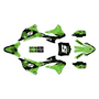 kawasaki kx112 graphics kit 2022-2025 night series green
